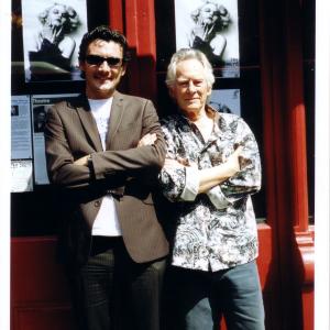 With poet Michael McClure, writer of 