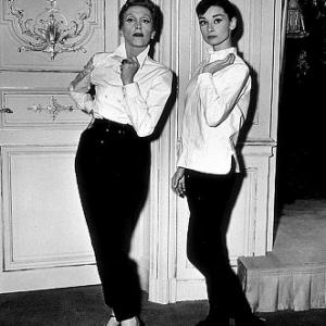 911135 Funny Face Audrey Hepburn and Kay Thompson