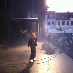 On stage, Køge Festuge 2010