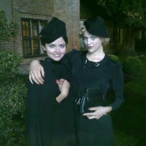 Vera Filatova and Georgina King in Poirot The Halloween Party