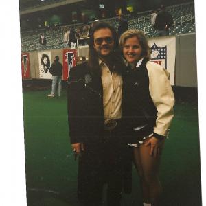 With Travis Tritt in the 90s