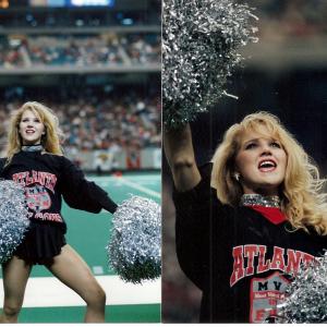 Atlanta Falcons Cheerleader 1992