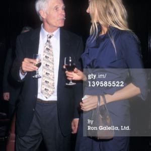 NEW YORK CITY  OCTOBER 28 Businessman Ted Turner and actress Elena Kolpachikova attend the Town Halls 80th Anniversary Gala on October 28 at the Harvard Club in New York City Photo by Ron Galella LtdWireImage