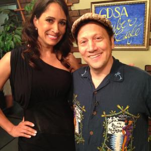 Rita Verreos with Rob Schneider 2013