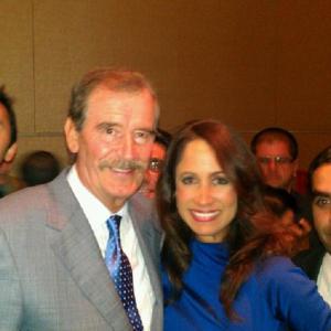 With President of Mexico Vicente Fox 2011