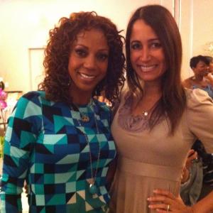 With Holly RobinsonPeete at Charity Event in Los Angeles 2012
