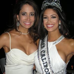 With Nicole Johnson One of the girls I Coached for the Miss California USA Pageant