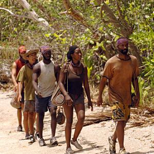 Still of Stacy Kimball, Yau-Man Chan, Earl Cole, Andria Herd and Kenward Bernis in Survivor: I Wanna See if I Can Make a Deal (2007)
