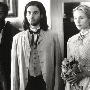 Still of Tobey Maguire Jewel Kilcher and Jeffrey Wright in Ride with the Devil 1999