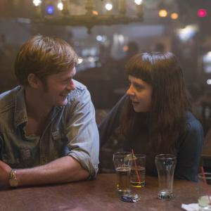 Still of Alexander Skarsgrd and Bel Powley in The Diary of a Teenage Girl 2015