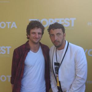 Aaron Glenane and Daniel Reisinger as Tropfest Finalists 2013