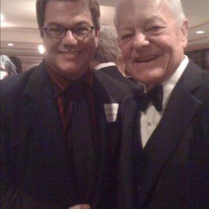 Donnie with Face the Nations Bob Schieffer at the Texas Book Festival in Austin 2009