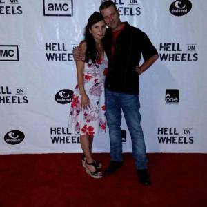 Lesia T. Bear & Jack Crowells at the Hell on Wheels Wrap Party 2014