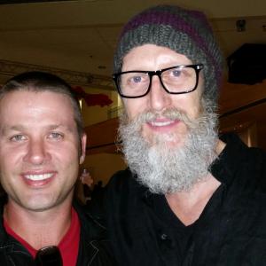 Jacks favorite character The Swede Christopher Heyerdahl Hell on Wheels Wrap party 2014