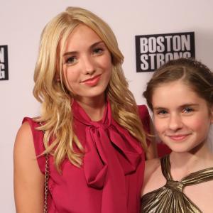 Peyton List and Taylor Ann Thompson  Un Deux Trois  Boston Charity Event  May 15 2013