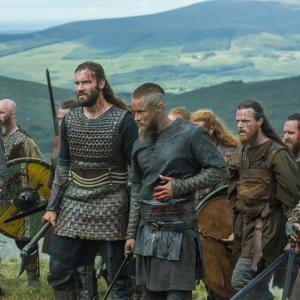 Still of Travis Fimmel and Clive Standen in Vikings (2013)