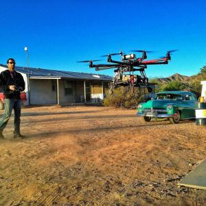 Shooting Aerial in Arizona for a documentary film