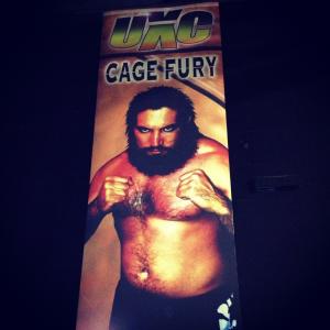 Cage Fury poster for Chavez