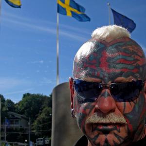 THE SCARY GUY ON TOUR IN SWEDEN