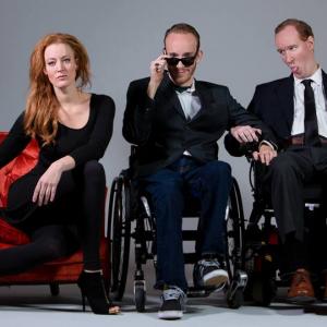 Adele René with her two biological brothers. The reasons she is an advocate for people with disabilities. Both in wheelchairs for different reasons, at different times of their lives, and both weren't born with a disability.