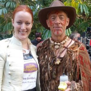 Casting Director and Production Coordinator Adele Ren and Actor JK Simmons on The Magic Bracelet