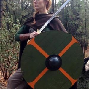 As Viking Shield Maiden on Total Awesome Viking Power