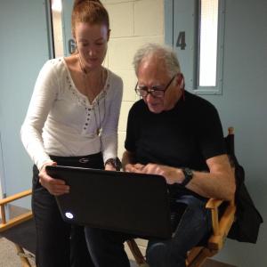 Associate Producing on set of Liza Liza Skies Are Grey with director Terry Sanders