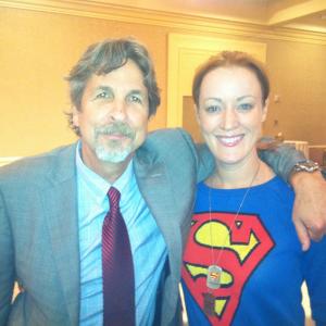 Peter Farrelly and Adele Ren at Media Access Awards
