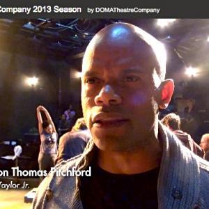 Welton Thomas Pitchford prepping for Dreamgirls in Los Angeles