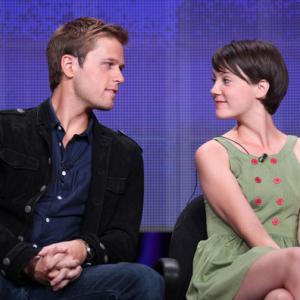 Dan Amboyer and Alice St Clair at the Summer TCA Tour  Day 1