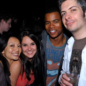 Judy Cook, Marque Richardson, Shanley Caswell & Mark Palermo at Detention screening after party.