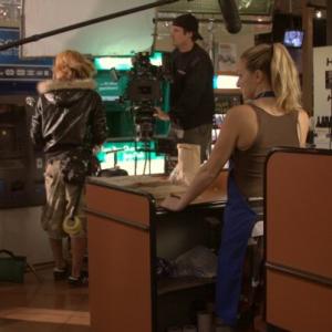 on the set of Checkout