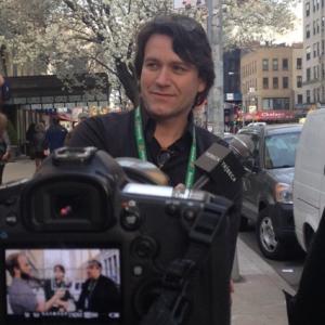 Kris Arnold and Karl Mehrer interviewed by Ben Sinclair at the Tribeca Film Festival