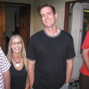 Greg Elsasser, writer & director of The Adventures of Roman and Jorge with Teri Ann Moyer, Executive Producer