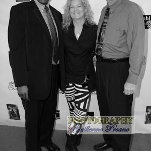 Mark Berry, Tessa & David Knight at the premiere of The Dead Kid