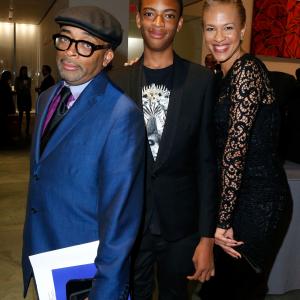 Spike Lee, Lewis Lee, Tonya Lewis and Jackson Lee