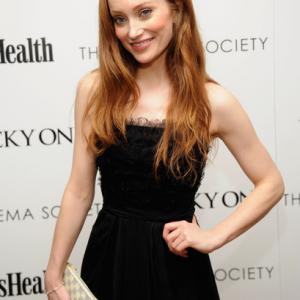 Lotte Verbeek attends The Lucky One screening