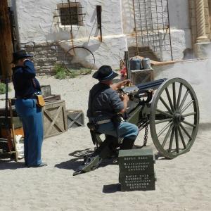 Special performance stage show for Old Tucson Studios Wild West Festival