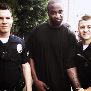 On the set of Southland