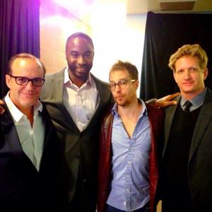 Clark Greg Dawan Owens Sam Rockwell and Paul Sparks at the 2013 Tribeca Film Festival premiere of Trust Me