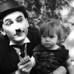 Cela Yildiz and Robin as Charlie Chaplin and The Kid
