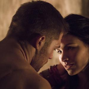 Still of Katrina Law and Liam McIntyre in Spartacus Blood and Sand 2010