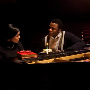 Still of Derek Luke and Jordin Sparks in Sparkle (2012)