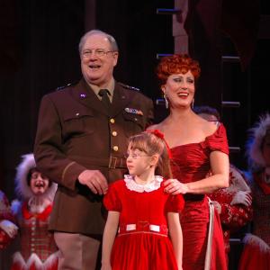 David Ogden Stiers Ruth Williamson Melody Hollis in White Christmas Ordway Theatre MN