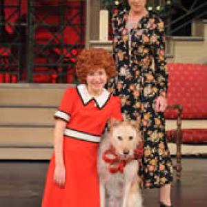 Melody Andrea McArdle and Mikey in Annie