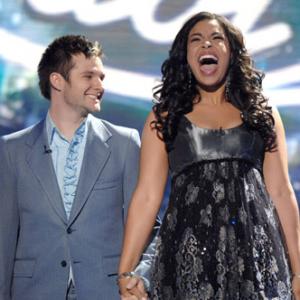 Jordin Sparks and Blake Lewis at event of American Idol The Search for a Superstar 2002
