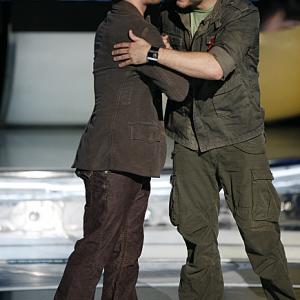 Still of Blake Lewis and Chris Richardson in American Idol: The Search for a Superstar (2002)