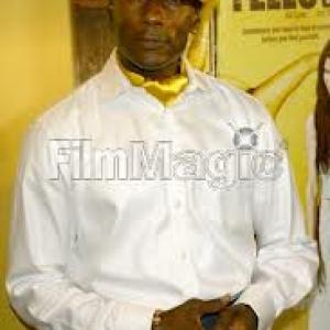 Carlton on the red carpet for the feature film YELLOW starring Roselyn Sanchez