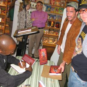 Carlton at the book signing for the debut of his autobiography Front & Center - How I Learned To Live There.