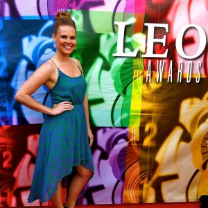 Ashley Alexander at the Leo Awards for The Runner She plays Angie in the web series opposite of Brendan Penny
